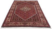 Morgenland Wollteppich Bidjar - Zanjan Medaillon Blu scuro 216 x 137 cm, rechteckig, 1,5 mm Höhe, Unikat mit Zertifikat