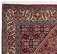 Morgenland Wollteppich Bidjar - Zanjan Medaillon Rosso 210 x 141 cm, rechteckig, 1,5 mm Höhe, Unikat mit Zertifikat