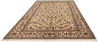 Morgenland Wollteppich Nain 9la Blumenmuster Beige 297 x 200 cm, rechteckig, 0,6 mm Höhe, Unikat mit Zertifikat