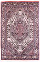 Morgenland Wollteppich Bidjar Medaillon 180 x 108 cm, rechteckig, 1,5 mm Höhe, Unikat mit Zertifikat