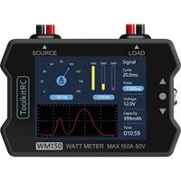 toolkitrc Toolkit RC Wattmeter und Poweranalyzer Stecksystem: Offene Kabelenden