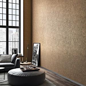 VINTAGE DELUXE Tapete Stucco Look Braun - 