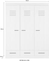 Fantasykids Drehtürenschrank aus massiver Kiefer