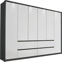 rauch Draaideurkast Mainz met passe-partout optioneel met verlichting, buitendeuren met push-to-openfunctie