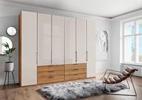 WIEMANN Falttürenschrank »Monaco« mit Teil-Glasfront sowie hochwertige Beschläge inkl. Schubladendämpfung
