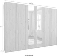 WIEMANN Drehtürenschrank »Mainau« mit Holz- und Spiegeltüren