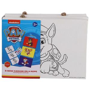 Toi-Toys schilderset Paw Patrol junior canvas wit 2 delig