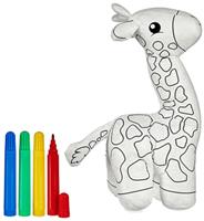 FÃrbespielzeug Giraffe 15 X 9 X 23 Cm Polyester WeiÃŸ 5-tlg