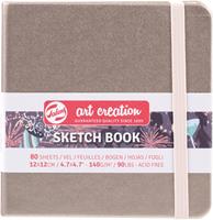 Talens Art Creation schetsboek, champagne pink, ft 12 x 12 cm