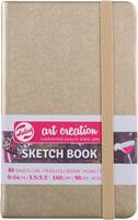 Talens Art Creation schetsboek, white gold, ft 9 x 14 cm