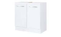 calmo2go Waschbeckenunterschrank ¦ weiß ¦ Maße (cm): B: 60 H: 62 T: 33  - Möbel Kraft