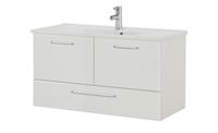 smart Waschtischunterschrank  Onda ¦ weiß ¦ Maße (cm): B: 96 H: 51 T: 44  - Möbel Kraft