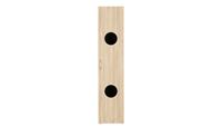 Wäschebox ¦ holzfarben ¦ Maße (cm): B: 40 H: 185 T: 40  - Möbel Kraft