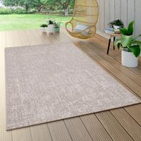 PACO HOME Outdoor Teppich Wetterfest Balkon Meliert Sisal Optik Modern Sand Beige 120x170 cm