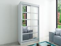 Mobistoxx Kast ROMELU 2 schuifdeuren 100 cm wit