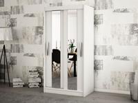 Mobistoxx Kast POLETTE 2 schuifdeuren 120 cm wit