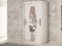 Mobistoxx Kast BOLIVAR 2 schuifdeuren 120 cm wit
