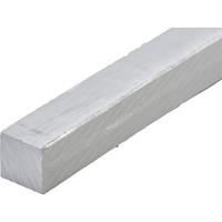 reely PVC Vierkant Quadrat-Profil (L x B x H) 500 x 20 x 20mm 1St.
