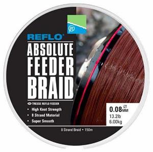 Preston Absolute Feeder Braid - 0.12mm - 150m - Gevlochten Lijn