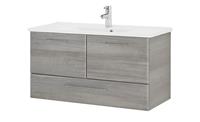 smart Waschtischunterschrank  Onda ¦ grau ¦ Maße (cm): B: 96 H: 51 T: 44  - Möbel Kraft