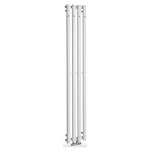 Aqualine Sapho Pilon badkamerradiator met 8 haken 27x180 mat wit