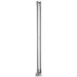 Sapho Pilon badkamerradiator met 4 haken 12x180 chroom