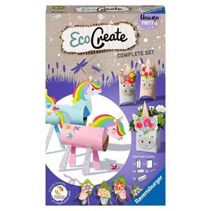 Ravensburger Verlag GmbH Ravensburger EcoCreate 18438 - Unicorn Party - Kinder ab 6 Jahren