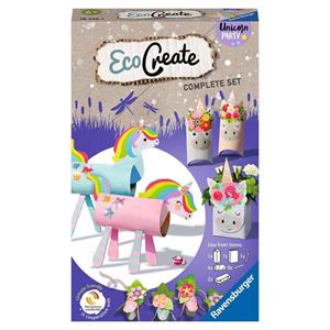 Ravensburger Verlag GmbH Ravensburger EcoCreate 18438 - Unicorn Party - Kinder ab 6 Jahren