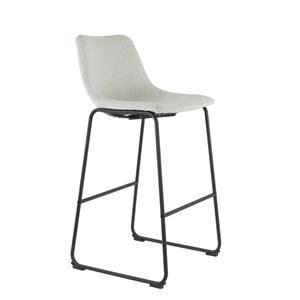 Light & Living Barkruk Jeddo BouclÃ© (zithoogte 72cm)