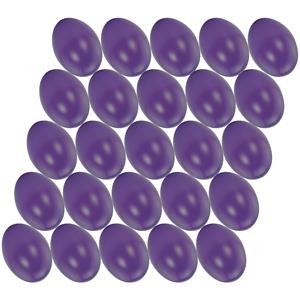 25x stuks paars hobby knutselen eieren van plastic 4.5 cm -