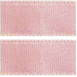 Rayher hobby materialen 2x rollen satijn sierlint/cadeaulint lichtroze 10 mm -