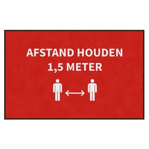 Mountville Deurmat 'Afstand houden' anderhalve meter - 115x180 cm