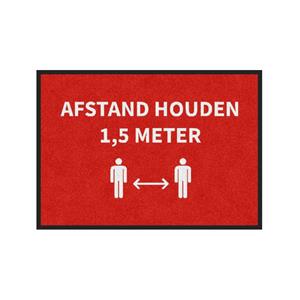 Mountville Deurmat 'Afstand houden' anderhalve meter - 60x85 cm