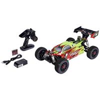 Carson RC Sport Virus 4.1 Neongelb Brushless 1:8 RC Modellauto Elektro Buggy Allradantrieb (4WD) RtR 2,4 GHz