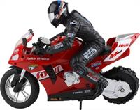 noname 2436324 Stunt motorcycle 1:6 RC Einsteiger Motorrad Motorrad inkl. Akku und Ladekabel, mit Lichteffe