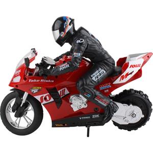 noname 2436324 Stunt motorcycle 1:6 RC Einsteiger Motorrad Motorrad inkl. Akku und Ladekabel, mit Lichteffe