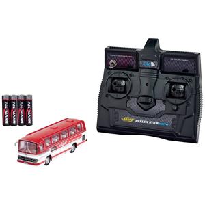 504144 MB Bus O 302 AEG 1:87 RC auto Elektro Bus Incl. accu, oplader en batterijen voor de zender