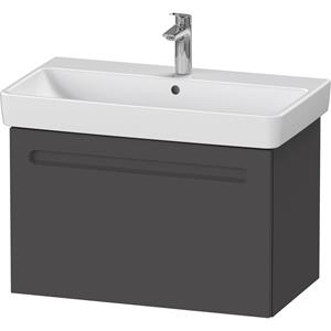 Duravit No.1 wastafelonderkast 74x42.6x47.8cm hangend Mat Grafiet N14283049490000