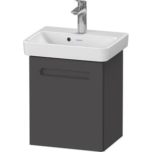 Duravit No.1 wastafelonderkast 39x34.6x47.8cm hangend Mat Grafiet N14266R49490000