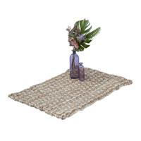 RELAXDAYS Jute Teppich 60x90 cm beige