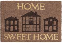 Yomonda Kokos FuÃŸmatte Home Sweet Home 40x60 cm braun Gr. 40 x 60