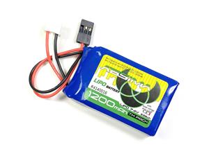 Absima LiPo accupack 7.4 V 1200 mAh Aantal cellen: 2 Softcase JR/Futaba