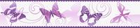 Klebefieber Mustertapete A.S. Création Only Borders 9 in Lila - 901224