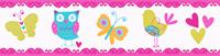 Klebefieber Mustertapete A.S. Création Only Borders 9 in Blau Bunt Orange - 895417