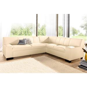 DOMO collection Hoekbank Norma optioneel met bedfunctie