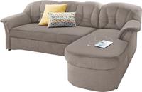 DOMO collection Ecksofa »Elva«, wahlweise mit Bettfunktion und Federkern