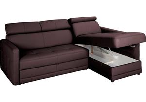 exxpo - sofa fashion Hoekbank naar keuze met slaapfunctie en bedkist