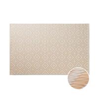 Butlers COLOUR CLASH In- & Outdoor-Teppich L 180 x B 118cm creme Gr. 120 x 180