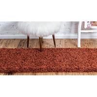 Yomonda Teppich Shaggy Shag terrakotta Gr. 200 x 70