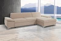 Domo Collection Ecksofa Santana, wahlweise mit Bettfunktion